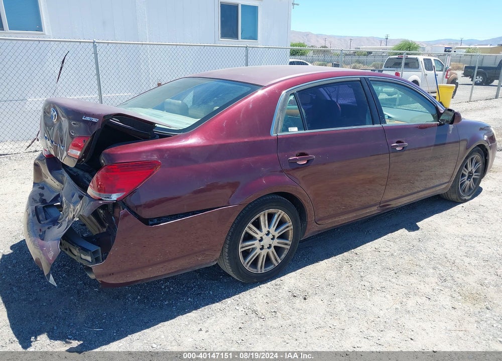 2006 TOYOTA AVALON LIMITED VIN: 4T1BK36B96U084815