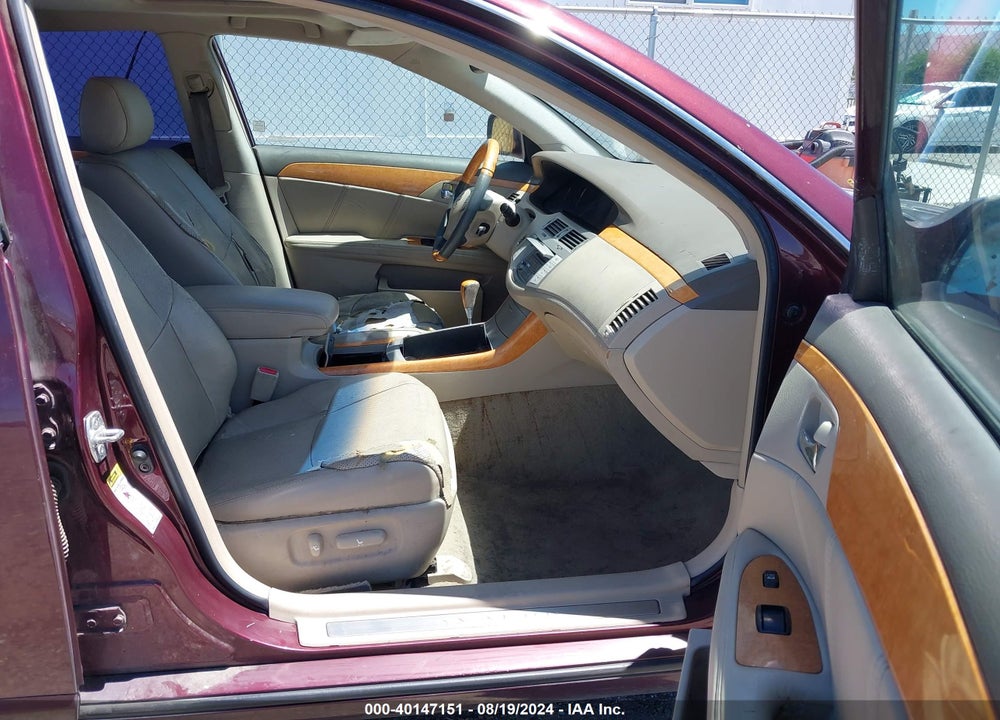 2006 TOYOTA AVALON LIMITED VIN: 4T1BK36B96U084815