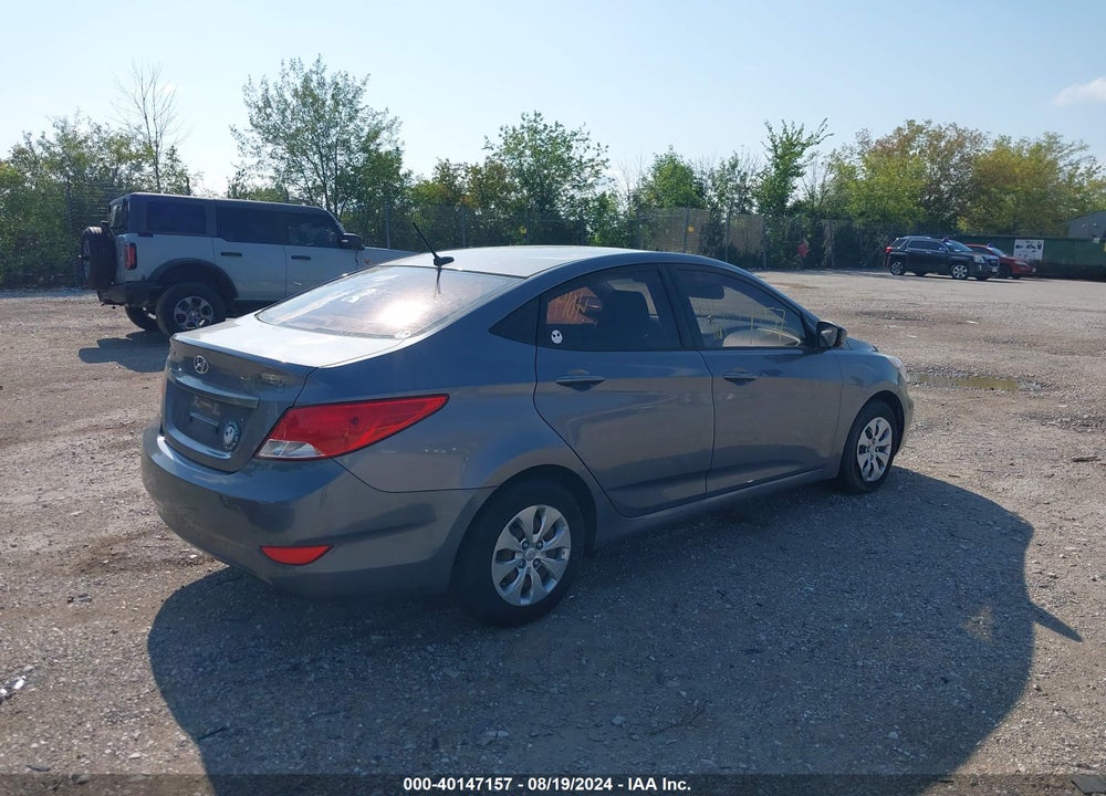 2015 HYUNDAI ACCENT GLS VIN: KMHCT4AE4FU860793
