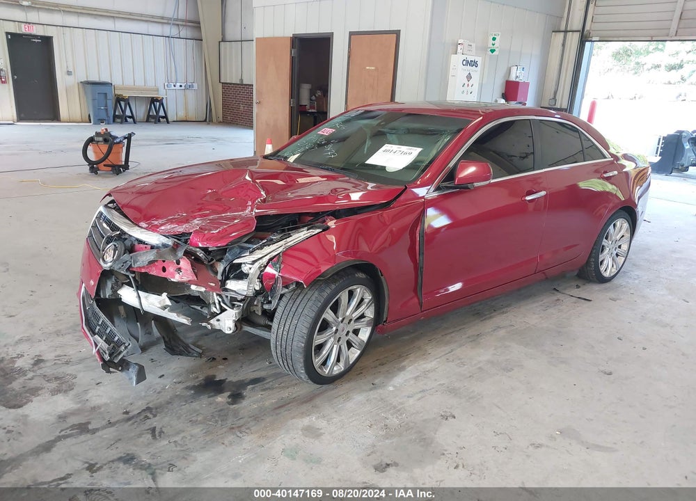 2014 CADILLAC ATS LUXURY VIN: 1G6AH5RX5E0113477