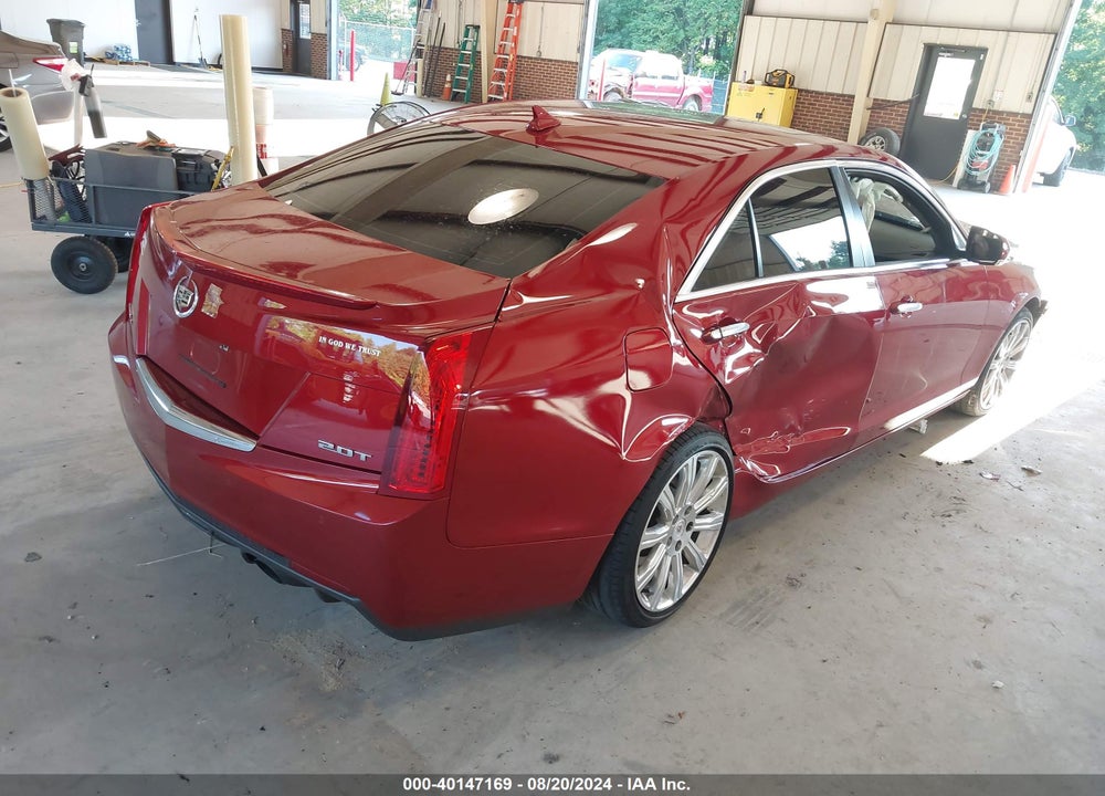 2014 CADILLAC ATS LUXURY VIN: 1G6AH5RX5E0113477