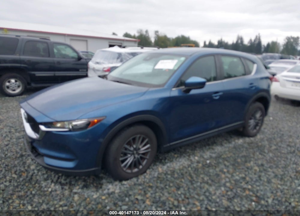 2018 MAZDA CX-5 SPORT VIN: JM3KFBBM3J0376591