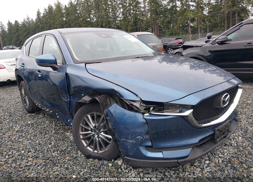 2018 MAZDA CX-5 SPORT VIN: JM3KFBBM3J0376591