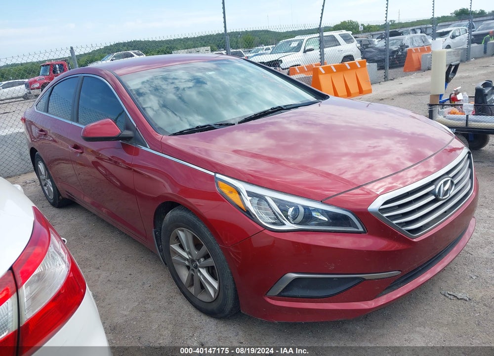2016 HYUNDAI SONATA SE VIN: 5NPE24AF8GH324644