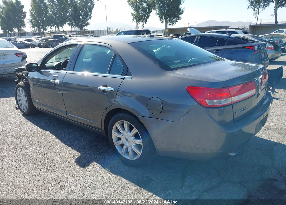 2012 LINCOLN MKZ HYBRID VIN: 3LNDL2L35CR824425