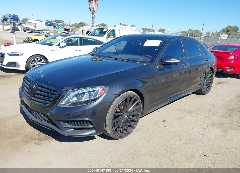 2015 MERCEDES-BENZ S 550 VIN: WDDUG8CBXFA111799