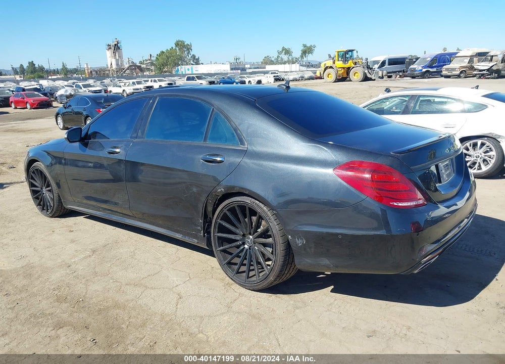 2015 MERCEDES-BENZ S 550 VIN: WDDUG8CBXFA111799