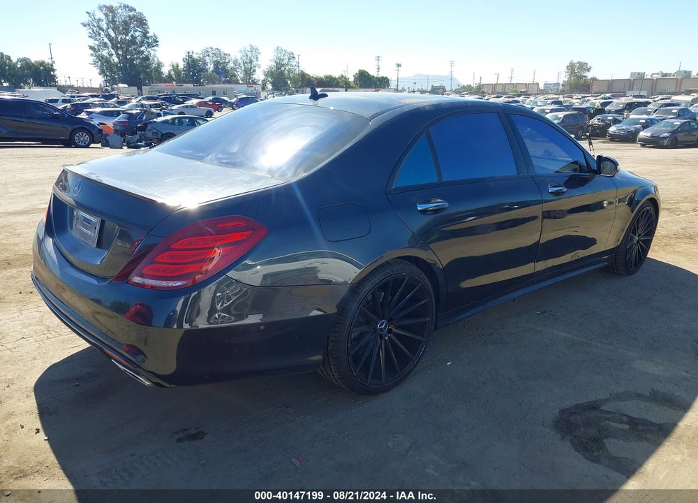 2015 MERCEDES-BENZ S 550 VIN: WDDUG8CBXFA111799