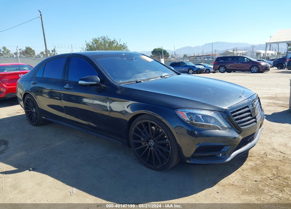 2015 MERCEDES-BENZ S 550 VIN: WDDUG8CBXFA111799