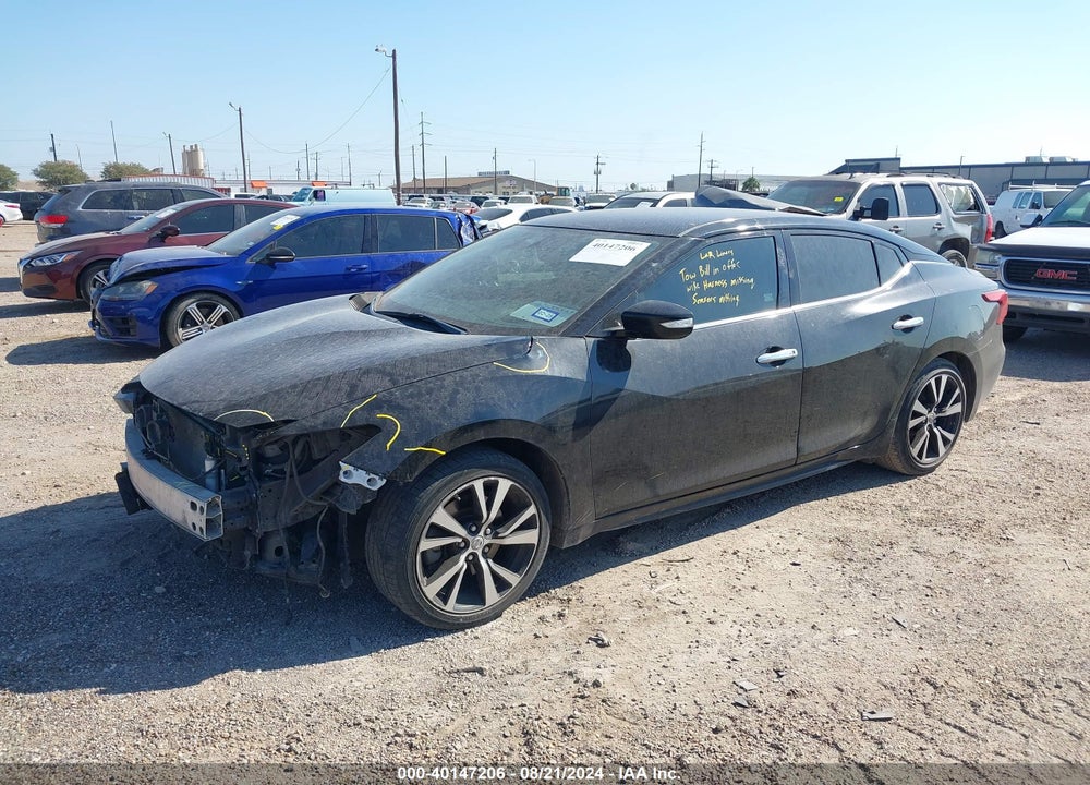 2018 NISSAN MAXIMA 3.5 SV VIN: 1N4AA6AP1JC378110