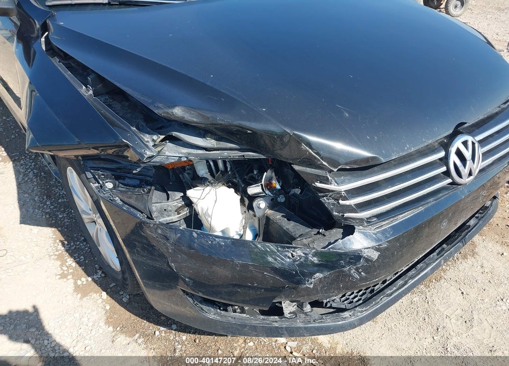 2012 VOLKSWAGEN PASSAT 2.5L S VIN: 1VWAH7A36CC087658