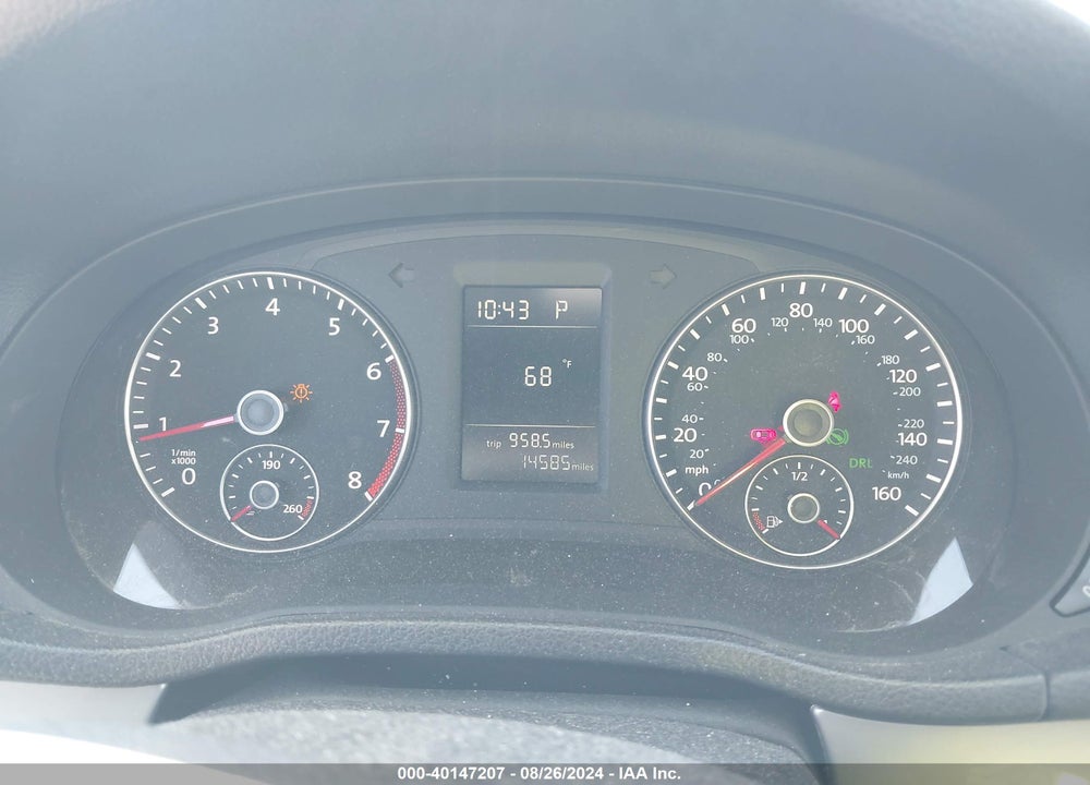 2012 VOLKSWAGEN PASSAT 2.5L S VIN: 1VWAH7A36CC087658