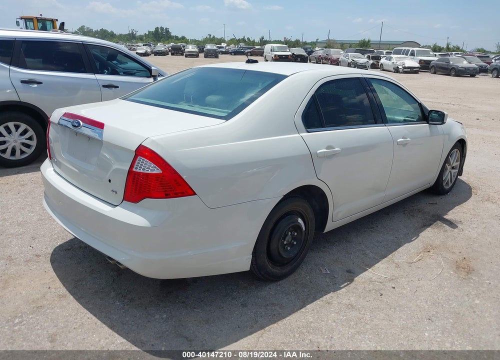 2012 FORD FUSION SEL VIN: 3FAHP0JA4CR303220