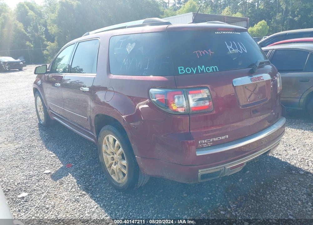 2015 GMC ACADIA DENALI VIN: 1GKKRTKD5FJ256979