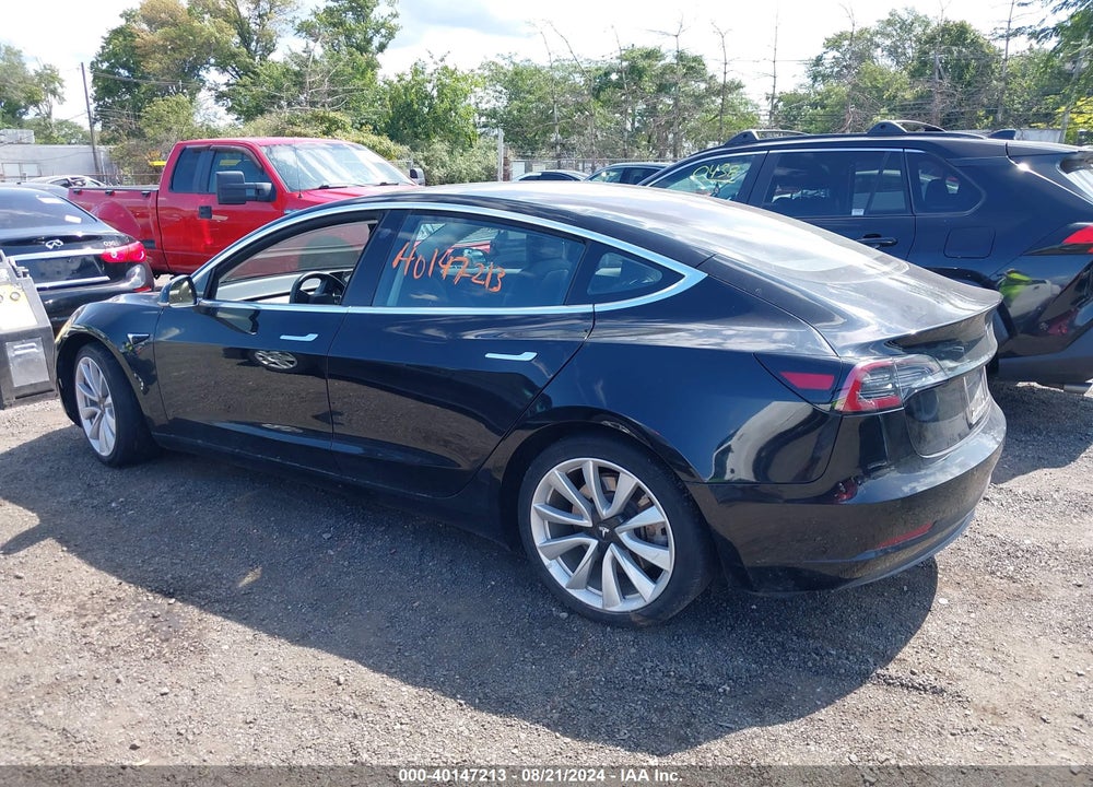 2018 TESLA MODEL 3 LONG RANGE/MID RANGE VIN: 5YJ3E1EA4JF046844