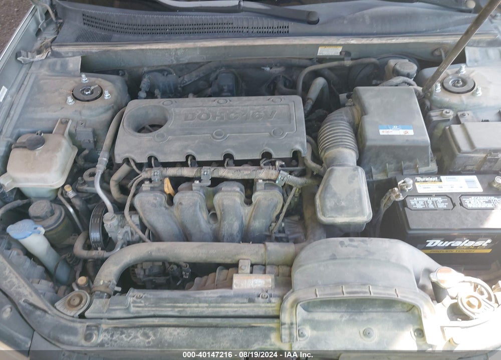 2010 HYUNDAI SONATA GLS VIN: 5NPET4AC0AH658340