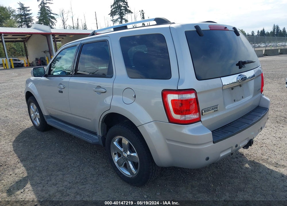 2009 FORD ESCAPE LIMITED VIN: 1FMCU94G09KD11597