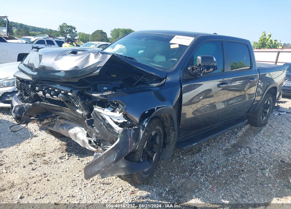 2022 RAM 1500 REBEL 4X4 5'7 BOX VIN: 1C6SRFLTXNN421944