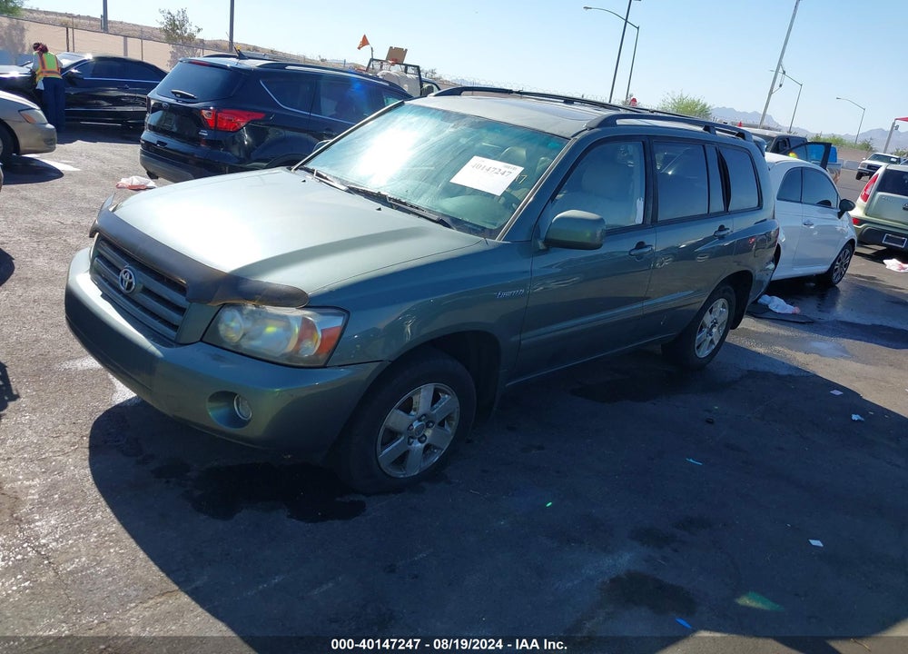 2004 TOYOTA HIGHLANDER LIMITED V6 VIN: JTEEP21A640064629