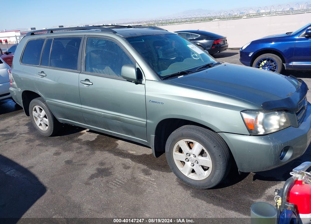 2004 TOYOTA HIGHLANDER LIMITED V6 VIN: JTEEP21A640064629