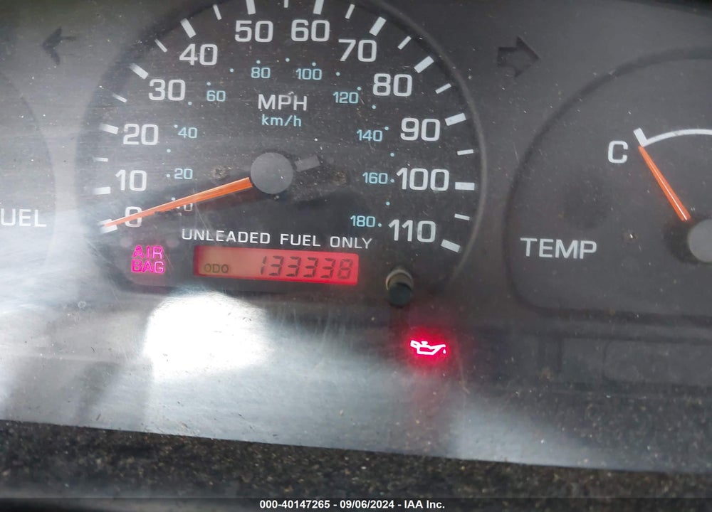 1998 NISSAN FRONTIER STANDARD/XE VIN: 1N6DD21S3WC335744