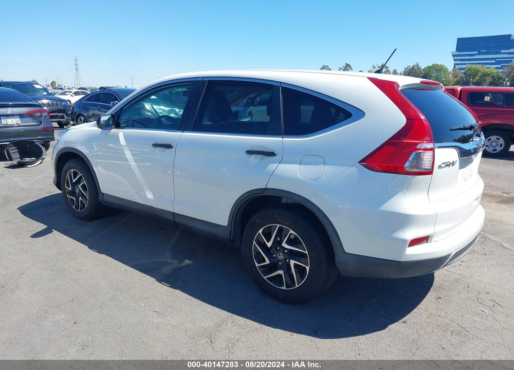 2016 HONDA CR-V VIN: 5J6RM3H41GL012861