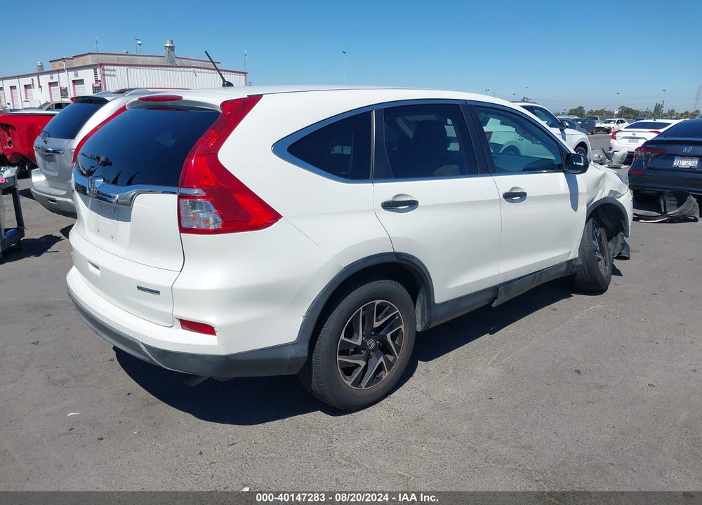 2016 HONDA CR-V VIN: 5J6RM3H41GL012861