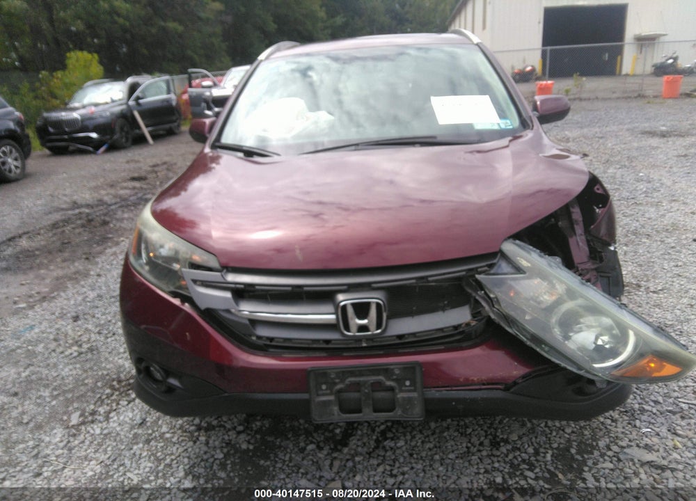 2013 HONDA CR-V EX-L VIN: 5J6RM4H79DL047742