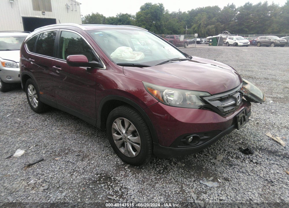2013 HONDA CR-V EX-L VIN: 5J6RM4H79DL047742