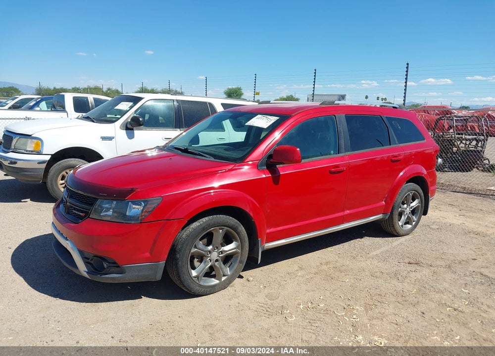 2015 DODGE JOURNEY CROSSROAD VIN: 3C4PDCGG3FT713221