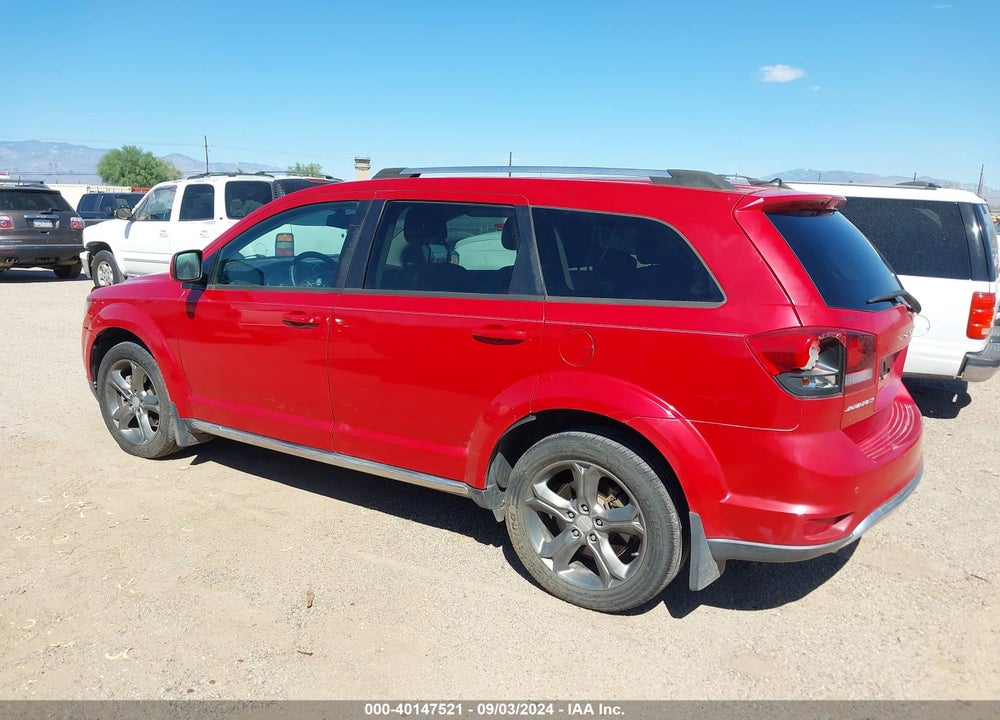 2015 DODGE JOURNEY CROSSROAD VIN: 3C4PDCGG3FT713221