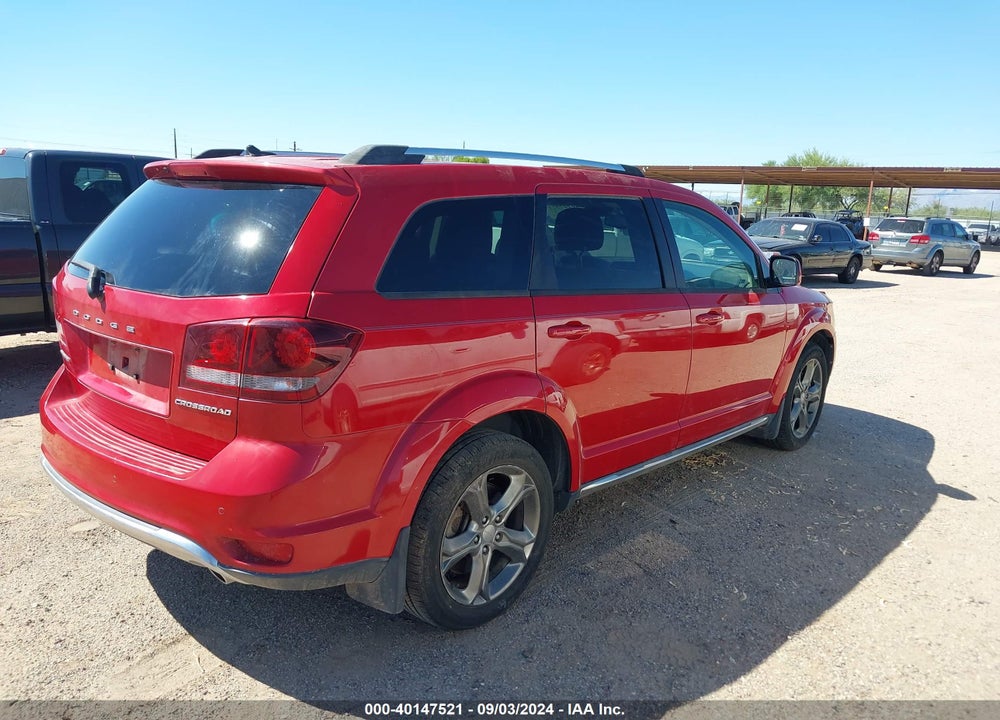 2015 DODGE JOURNEY CROSSROAD VIN: 3C4PDCGG3FT713221