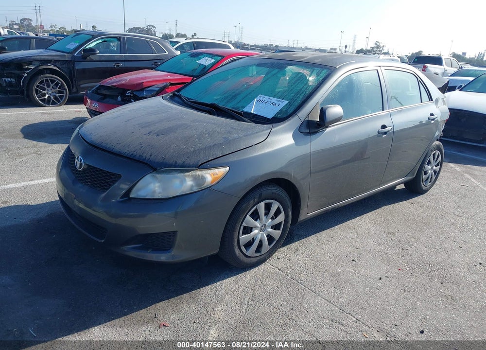 2010 TOYOTA COROLLA LE VIN: 2T1BU4EE0AC518352