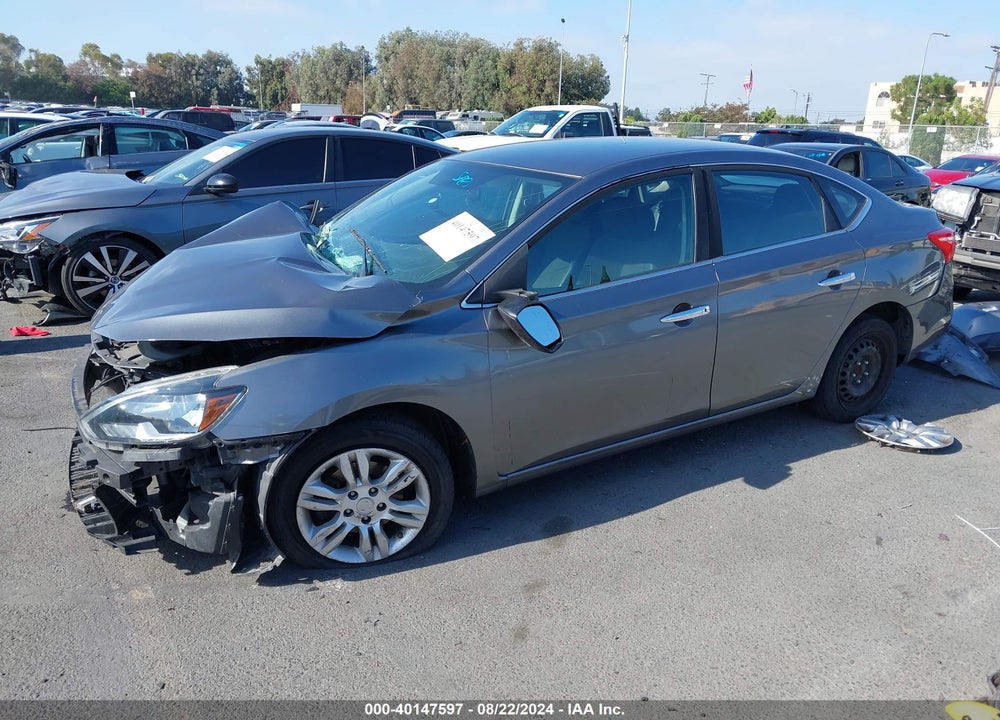 2018 NISSAN SENTRA S VIN: 3N1AB7AP5JY261427