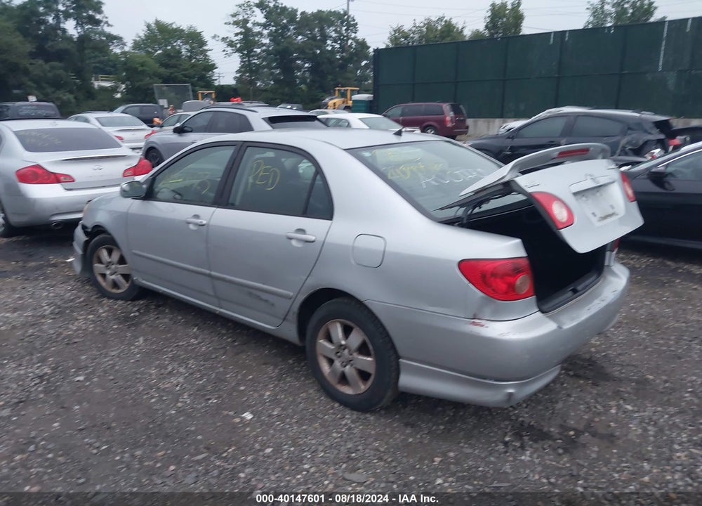 2007 TOYOTA COROLLA S VIN: 2T1BR32E77C744851