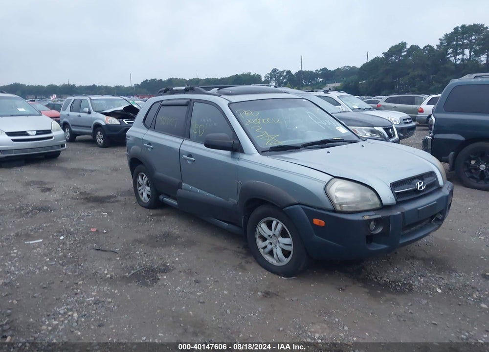 2006 HYUNDAI TUCSON VIN: KM8JN72D76U369286