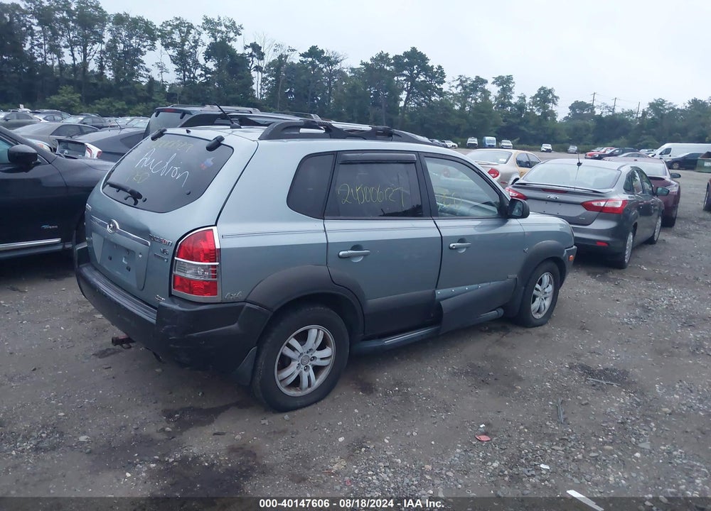 2006 HYUNDAI TUCSON VIN: KM8JN72D76U369286