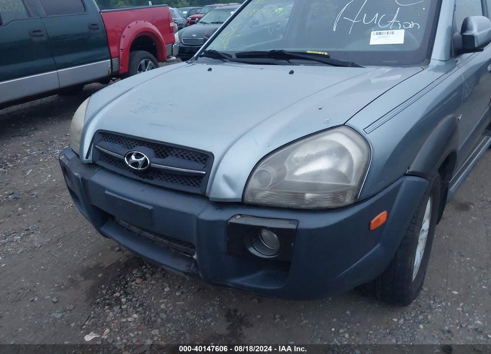 2006 HYUNDAI TUCSON VIN: KM8JN72D76U369286