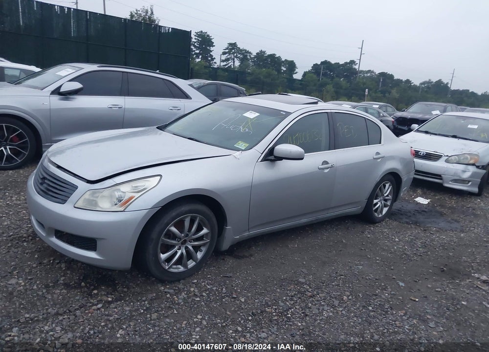 2008 INFINITI G35X VIN: JNKBV61F68M274175