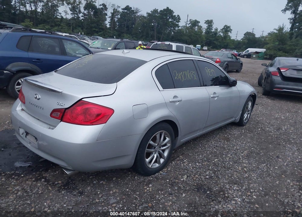 2008 INFINITI G35X VIN: JNKBV61F68M274175