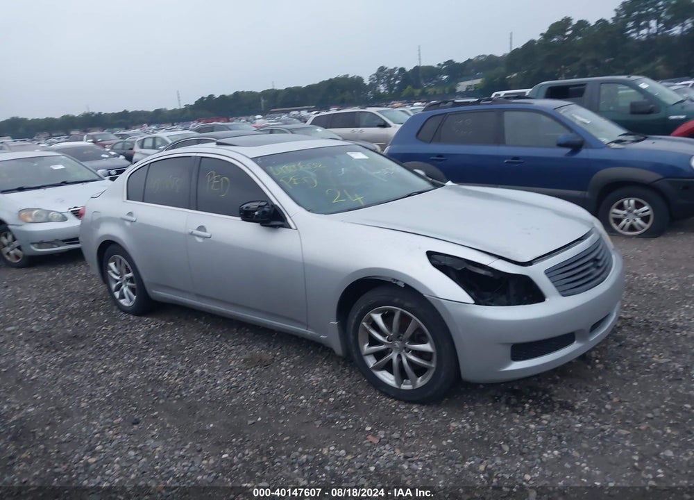 2008 INFINITI G35X VIN: JNKBV61F68M274175
