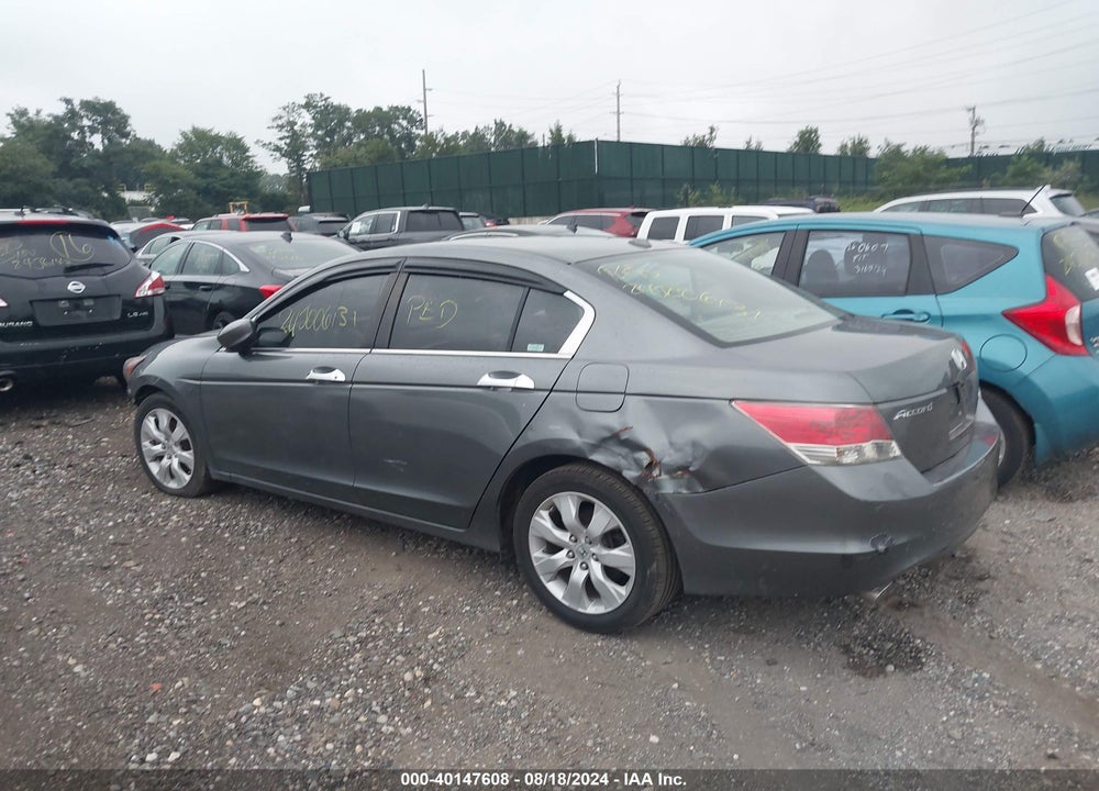 2008 HONDA ACCORD 3.5 EX-L VIN: 1HGCP36838A045187