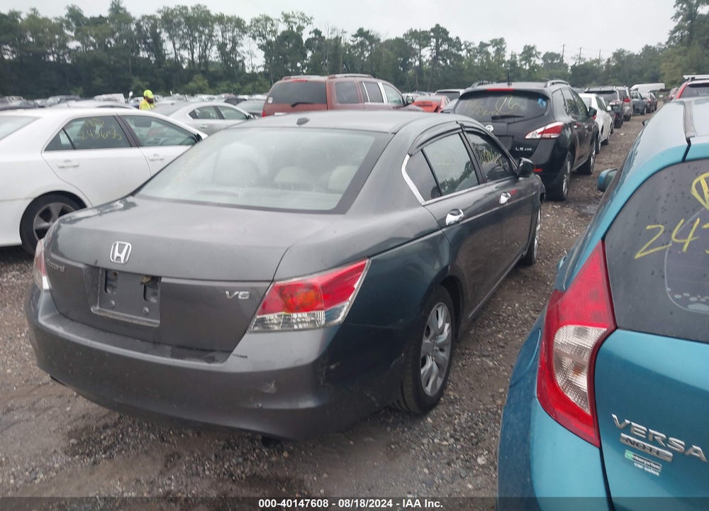 2008 HONDA ACCORD 3.5 EX-L VIN: 1HGCP36838A045187