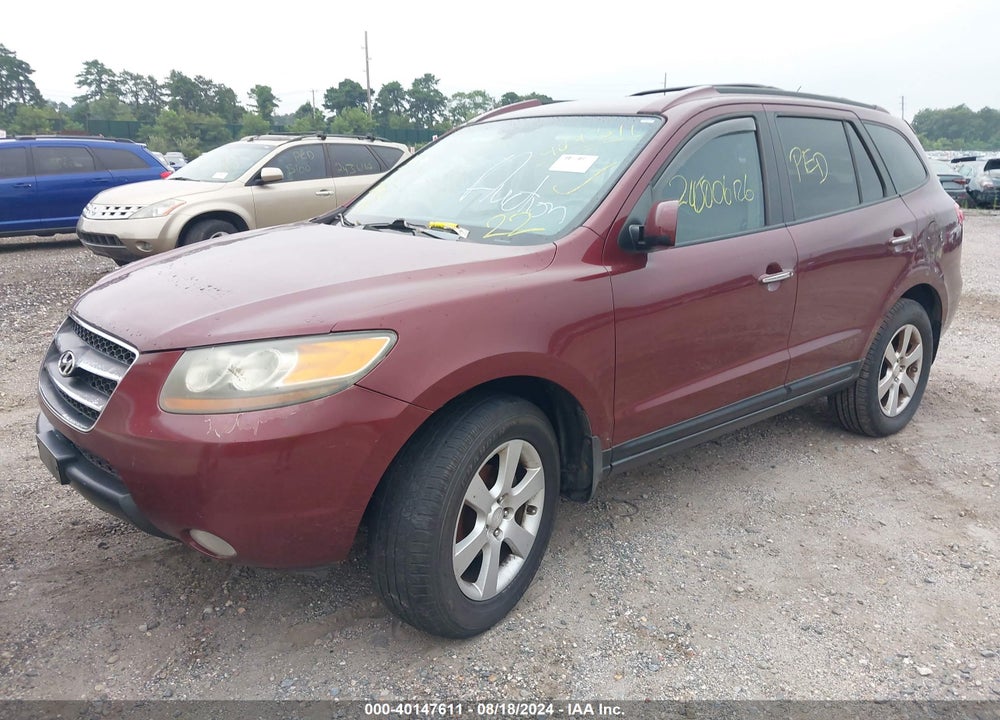 2007 HYUNDAI SANTA FE LIMITED/SE VIN: 5NMSH73E07H099172