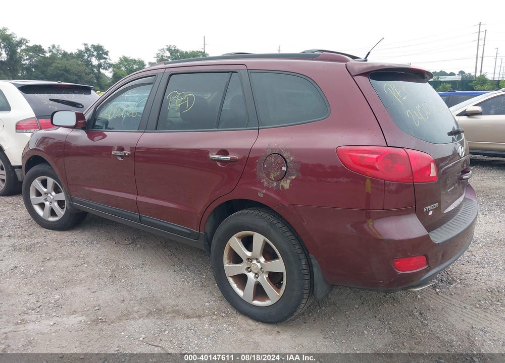 2007 HYUNDAI SANTA FE LIMITED/SE VIN: 5NMSH73E07H099172