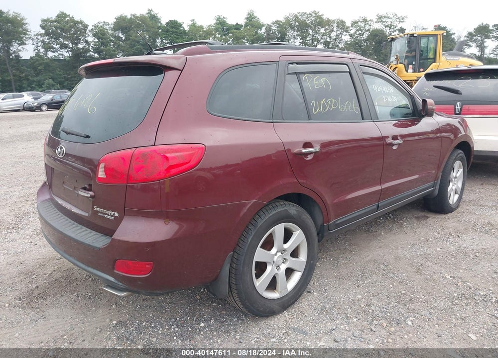 2007 HYUNDAI SANTA FE LIMITED/SE VIN: 5NMSH73E07H099172