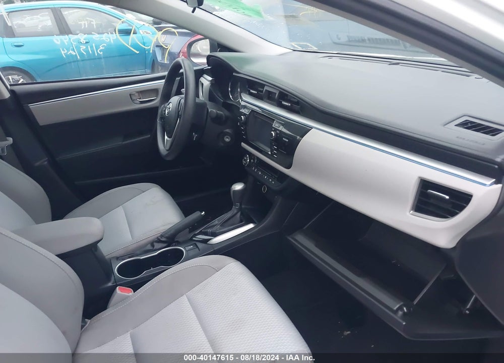 2016 TOYOTA COROLLA LE VIN: 2T1BURHE6GC522200