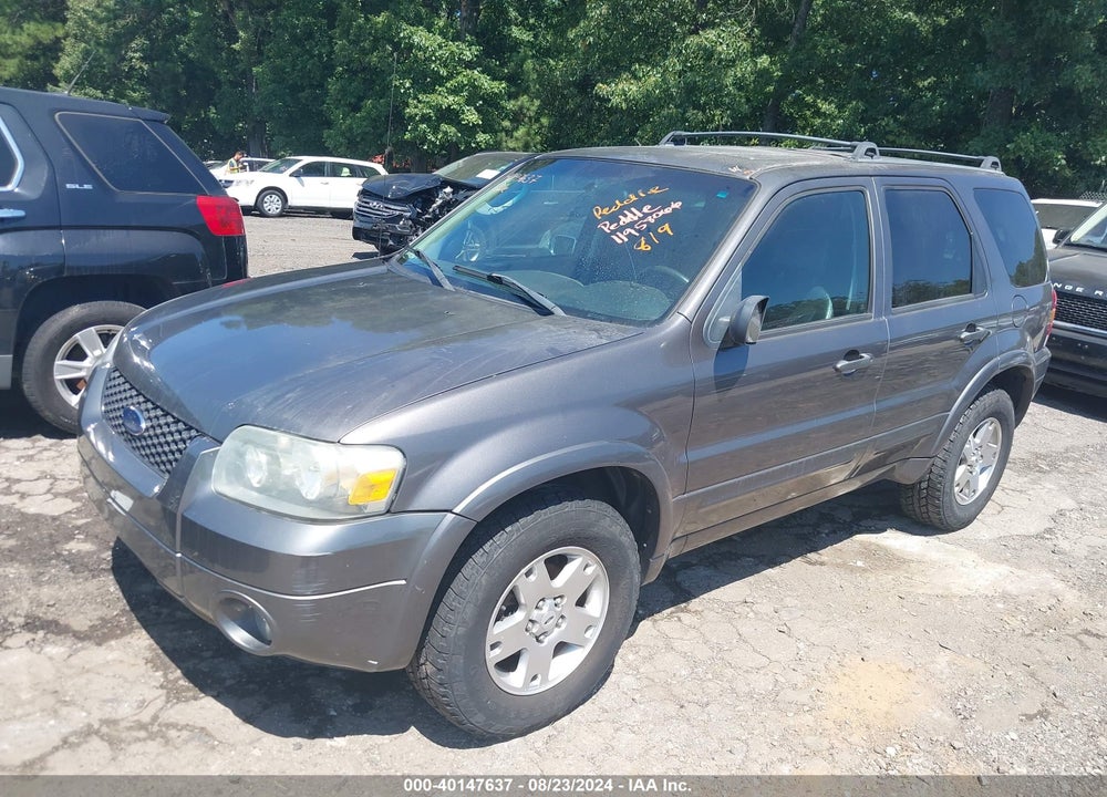 2005 FORD ESCAPE LIMITED VIN: 1FMCU04165KB09221