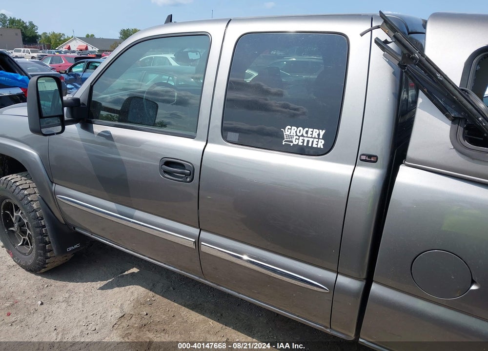 2006 GMC SIERRA 1500 SLE2 VIN: 1GTEK19Z76Z261797