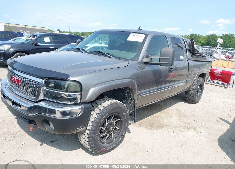 2006 GMC SIERRA 1500 SLE2 VIN: 1GTEK19Z76Z261797